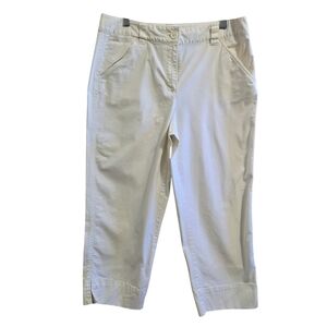 Talbots Women's Light Beige Bermudas